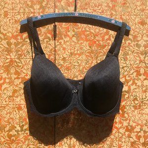 NWT Chantelle Black Underwire Bra 38E 38DD